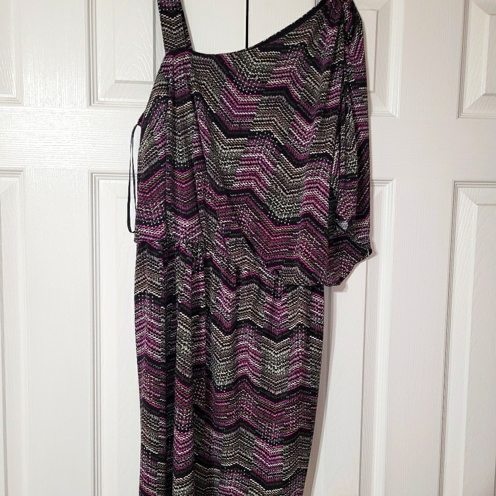 Cute one shoulder mini dress
